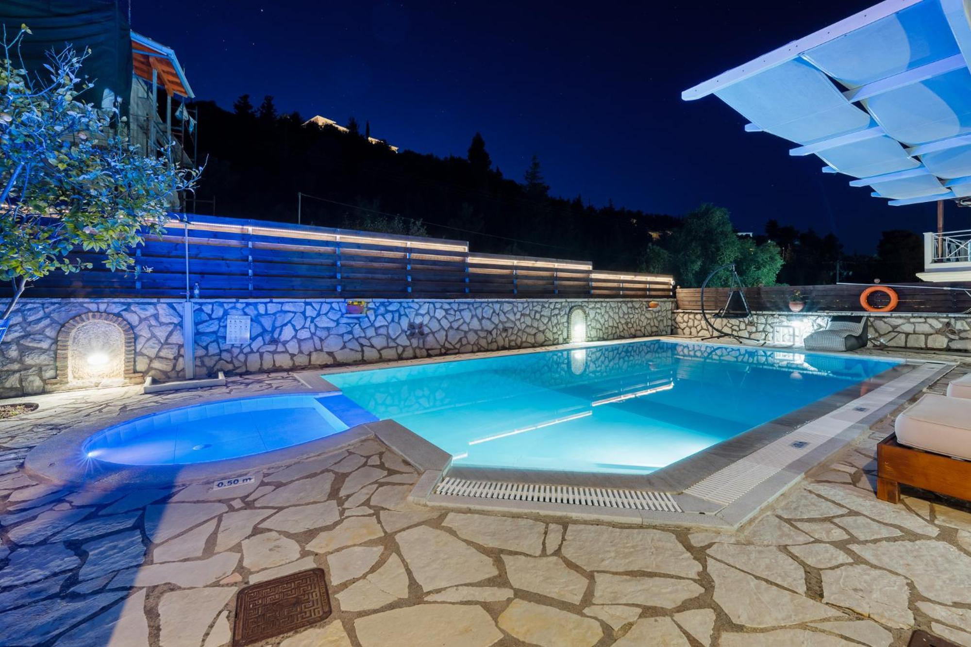 Villa Semipuella Áyios Nikítas 外观 照片
