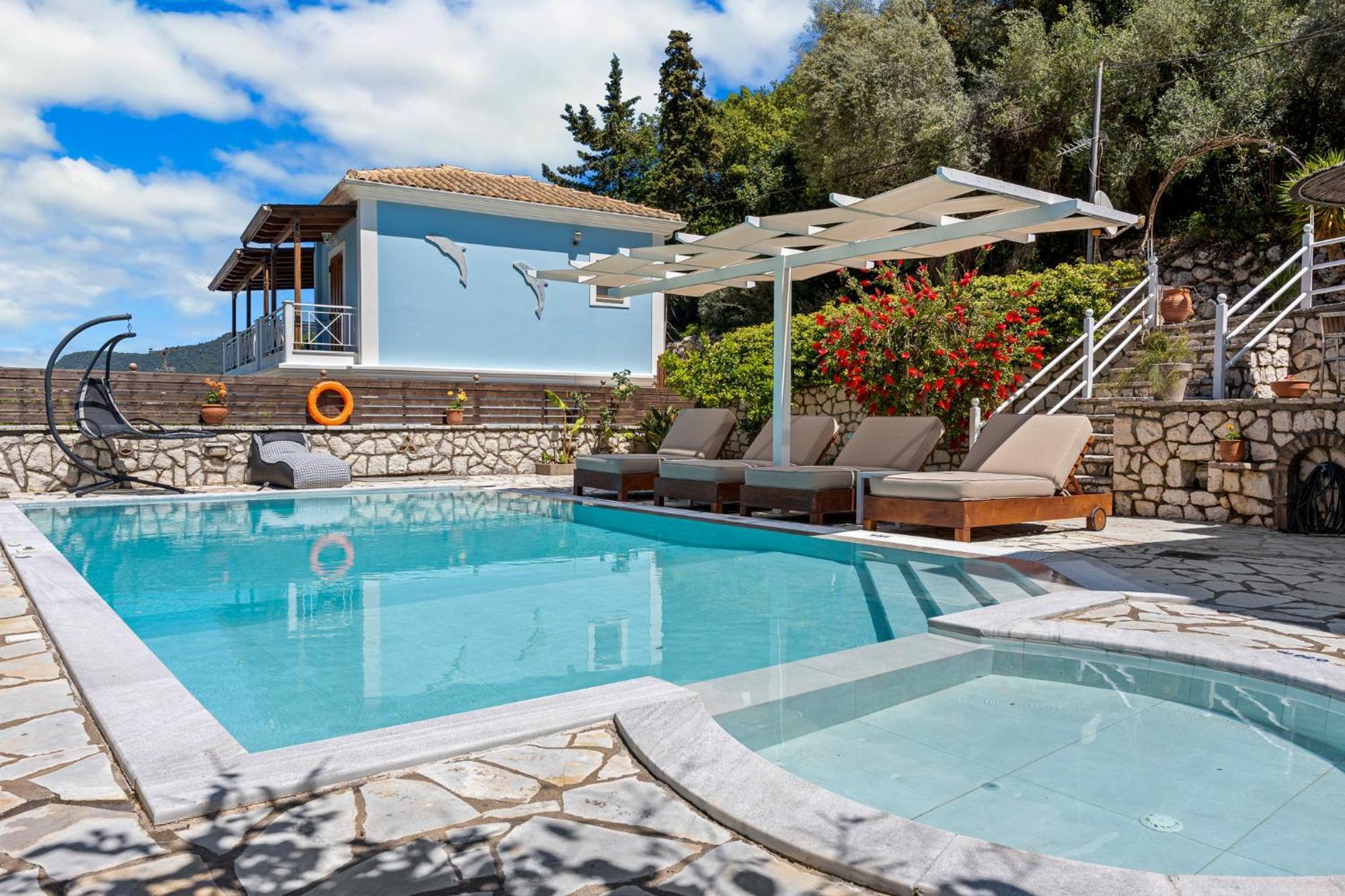 Villa Semipuella Áyios Nikítas 外观 照片