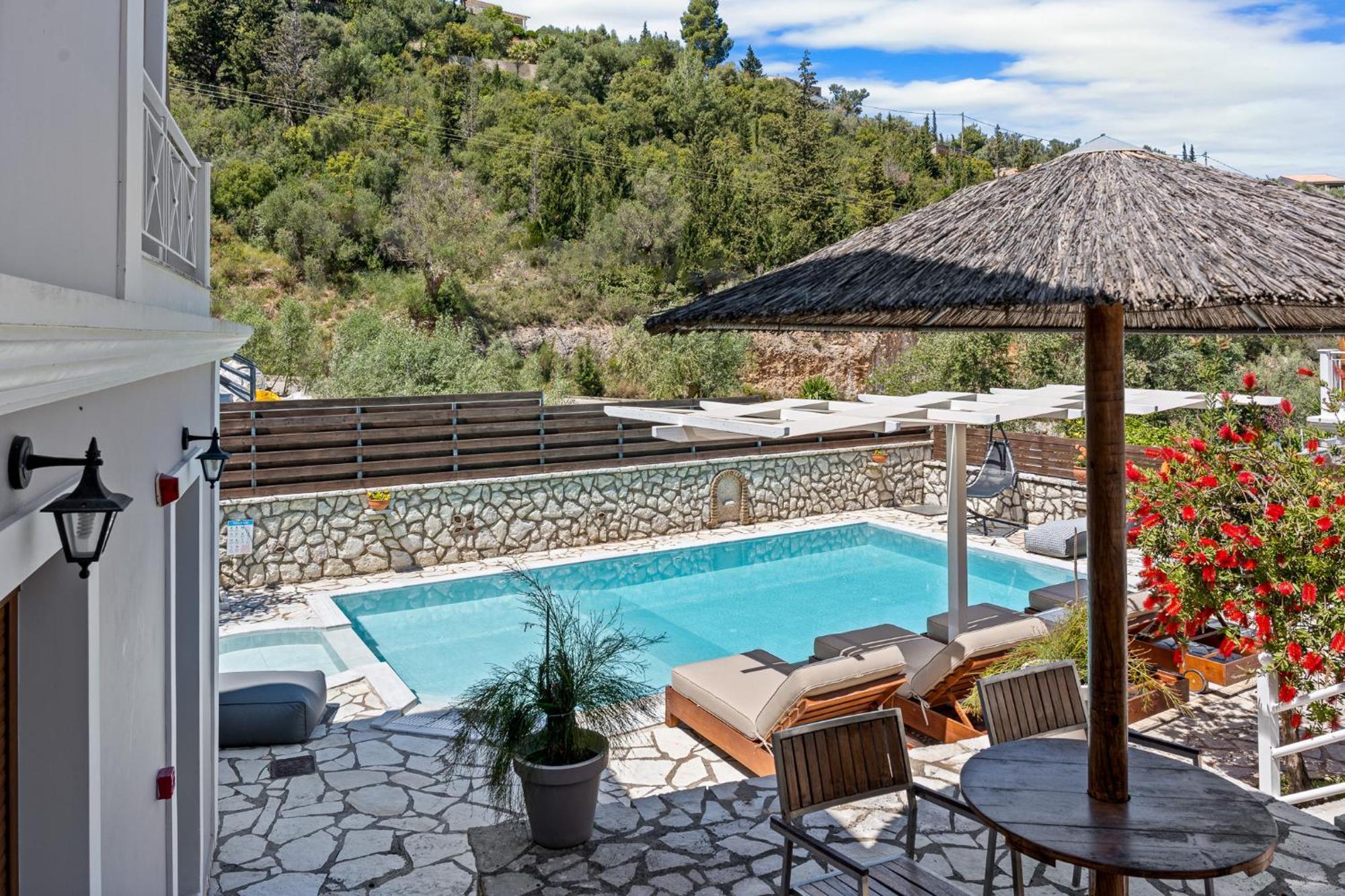 Villa Semipuella Áyios Nikítas 外观 照片